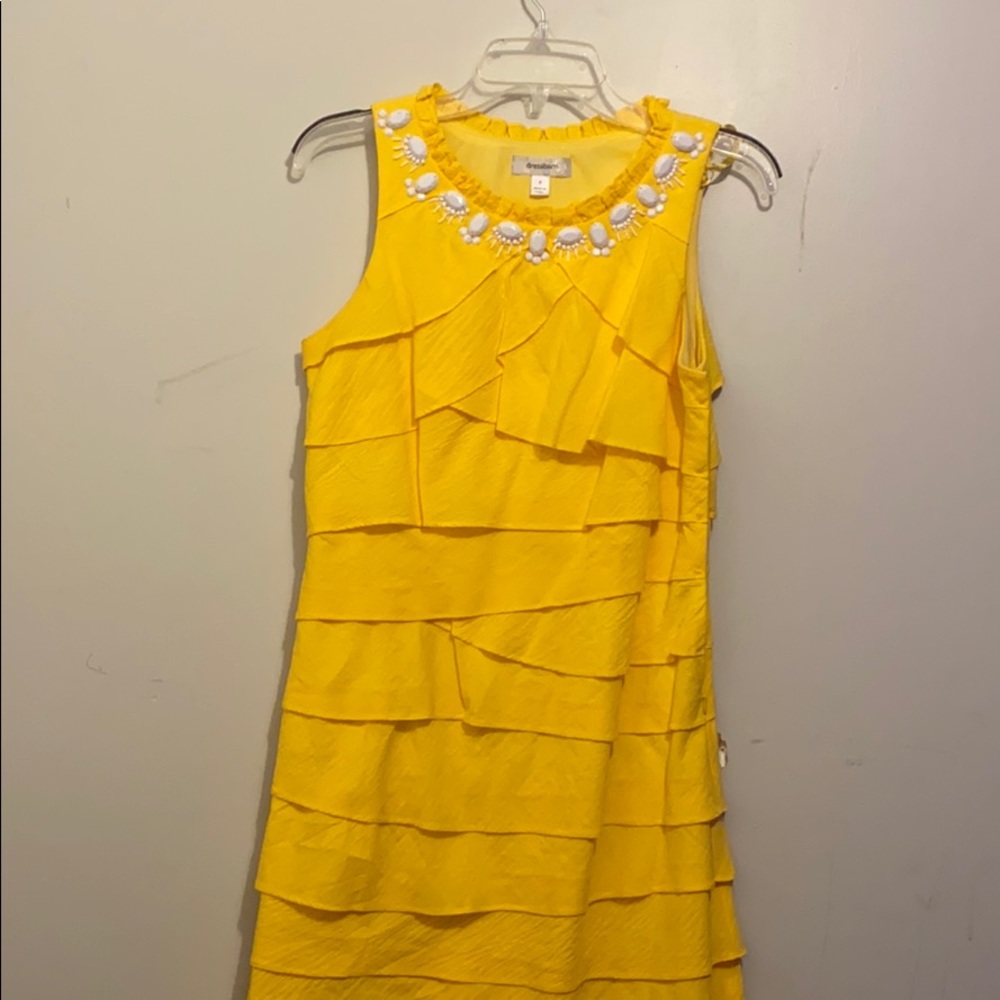 Yellow dress